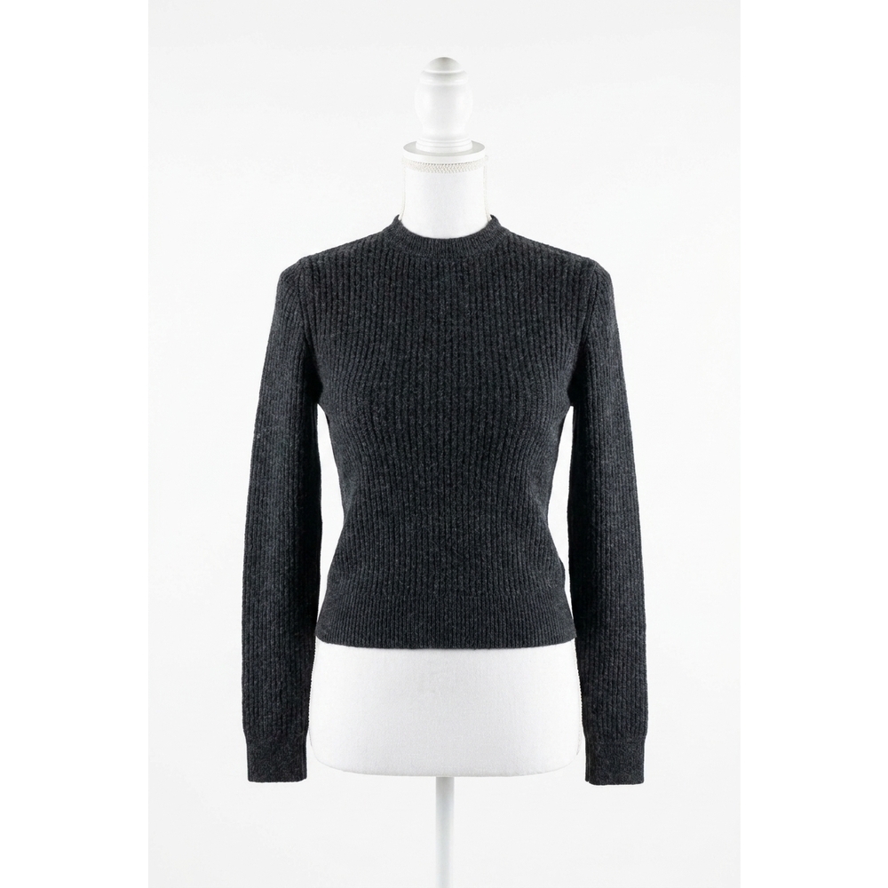 NEW FREE PEOPLE even after pullover top in charcoal